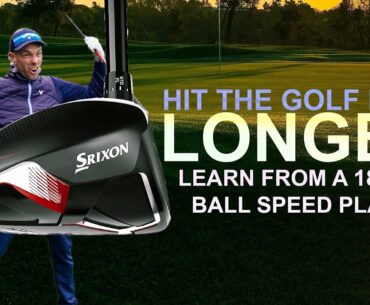 HIT THE GOLF BALL LONGER secret moves of a 185MPH BALL SPEED