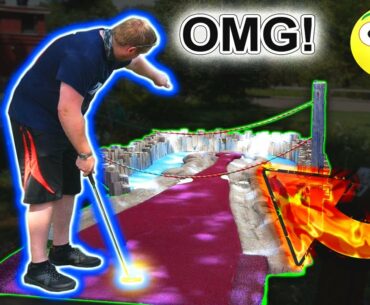 Best Hole in One on this Awesome Mini Golf Course | Back 9