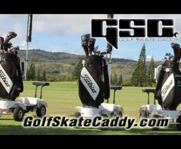 Play Golf a New Way with the Golf Skate Caddy