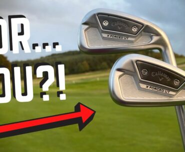 TRYING TO BEAT HIGH HANDICAP AND LOW HANDICAP GOLFERS USING ONLY THE NEW CALLAWAY X-FORGED UT IRONS!