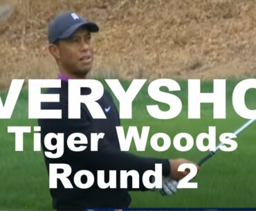 Tiger Woods Round 2 At ZOZO Championship 2020