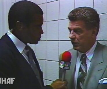 Chuck Daly Post-Game Interview after Swept by Bulls (1991.05.27)