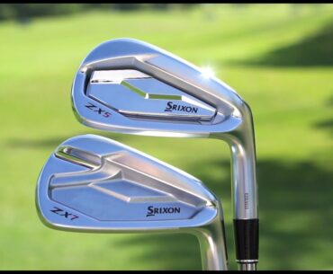 FIRST LOOK at Srixon ZX5 & ZX7 Irons