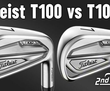 Titleist T100 vs. T100S Irons | Power Spec Fitting | Trackman Test