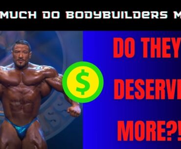 How much do bodybuilders make & How to make money in bodybuilding