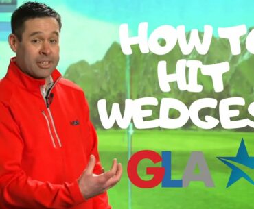 HOW TO HIT WEDGES: Strike the ground in the correct spot with your golf club!