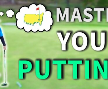 MASTER YOUR PUTTING BEFORE THE MASTERS | CRAZY ONE HANDED DRIVER PUTTING DRILL | Gravity Golf