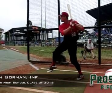 Nolan Gorman, Inf, O'Connor High School Class of 2018, Swing Mechanics at 240 FPS