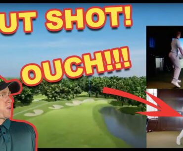 Pro Golf Streamer HITS himself in NUTS live! OUCH!