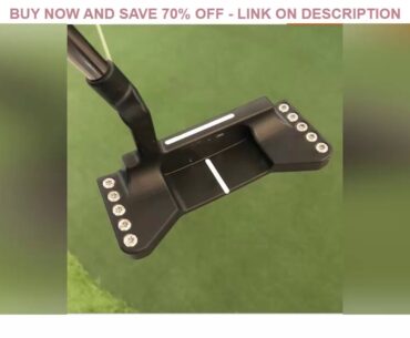 Los clubes de Golf MUSTANG negro Golf Putter 33 34 35 pulgadas con palo de acero mango de Golf club