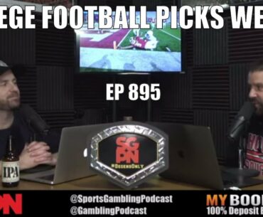 College Football Picks Week 9 - Sports Gambling Podcast (Ep. 895)