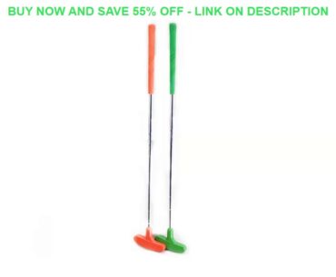 6 uds Mini Putters de Golf palos de Golf con cabeza de goma Putter y eje de acero Clubes de Golf 6
