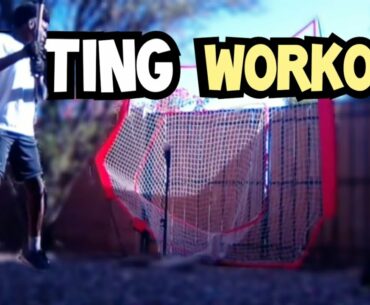 HITTING OFF THE TEE (Highschool baseball)"In the Lab"