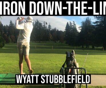 wyatt stubblefield 7 iron down-the-line 10.26.20