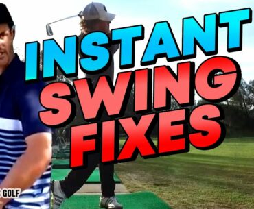 Instant Fixes for Common Golf Swing Flaws