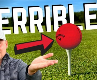 This Callaway Golf Ball Was A TERRIBLE Idea!!!
