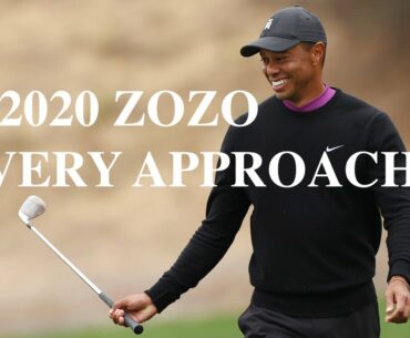 Tiger Woods Every Approach Shot @ ZOZO Championship 2020 | R1&4