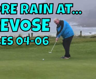 MORE RAIN AT TREVOSE GOLF CLUB. PART 02
