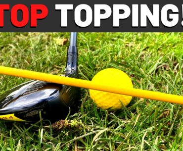 STOP TOPPING YOUR WOODS! Learn to hit them off the ground