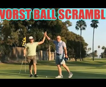 Worst Ball Scramble | Coronado Golf Course | Golfer Guy