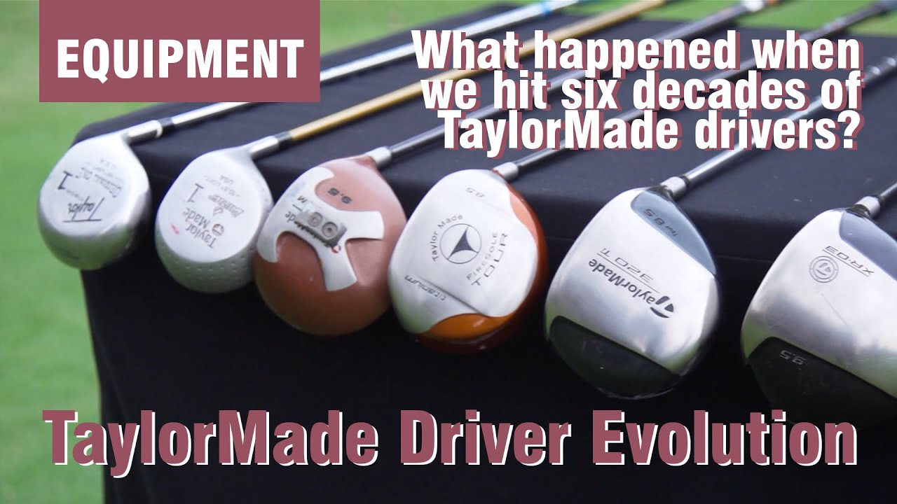 What Happened When We Hit Six Decades Of TaylorMade Drivers From The