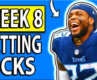 NFL Betting PICKS Week 8 | NFL Week 8 Spreads & Picks 2020