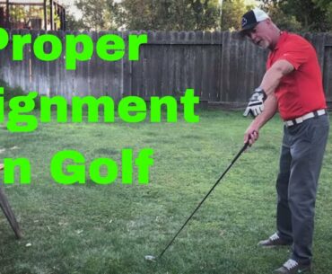 Total Moron Explains Alignment in Golf