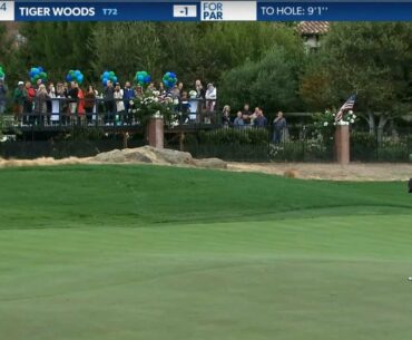 Tiger Woods & Rory McIlroy Zozo Final Round Action