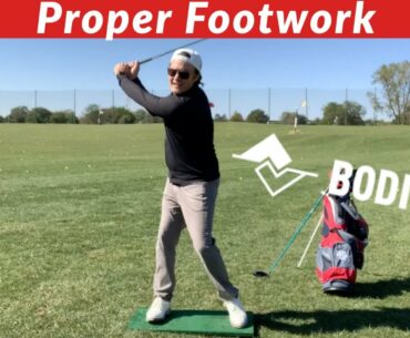 Proper Footwork Golf Swing | Boditrak