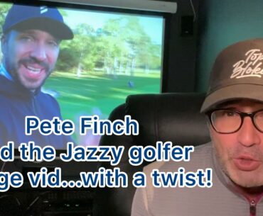 Peter Finch and The Jazzy Golfer review with a wicked twist.