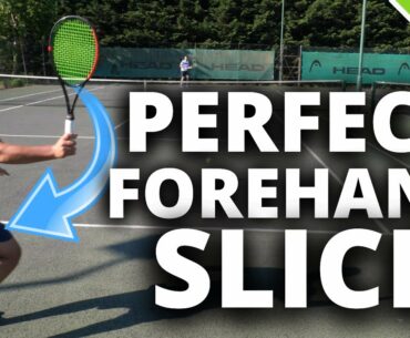 How To Hit The Perfect Tennis Forehand Slice In 5 Simple Steps