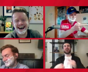 The big Movember live shave-off on OTB AM | Your top shaving tips | Gillette