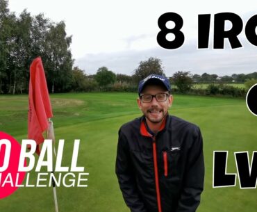 10 Ball Golf Challenge - Short Game Lesson - 8 Iron vs Lob Wedge