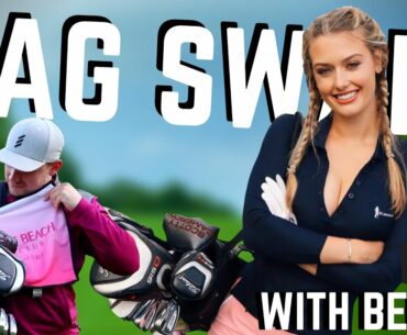 I SWAPPED GOLF CLUBS WITH BELLA ANGEL!!!