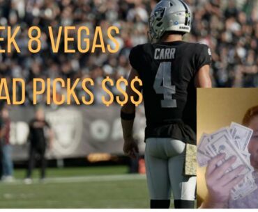 NFL WEEK 8 VEGAS SPREAD PICKS WITH LAWSON