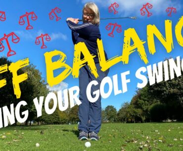Why do i FALL OFF BALANCE after my golf shots??