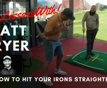 MATT FRYER GIVES THE SWINGDOM A GOLF LESSON!!! HIT YOUR IRONS STRAIGHTER!