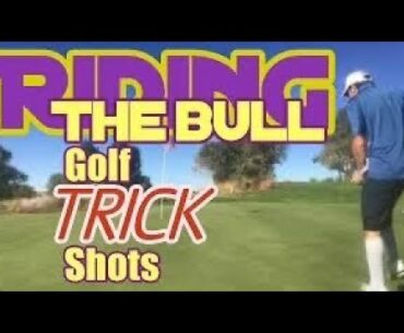 Particularly Unique golf trick shots