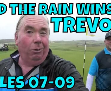 THE RAIN WINS AT TREVOSE GOLF CLUB. PART 03