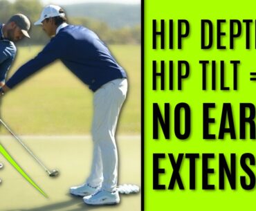 GOLF: Hip Depth + Hip Tilt = No Early Extension