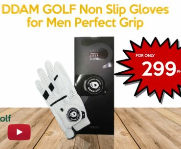 DDAM GOLF Non Slip Golf Gloves for men perfect grip