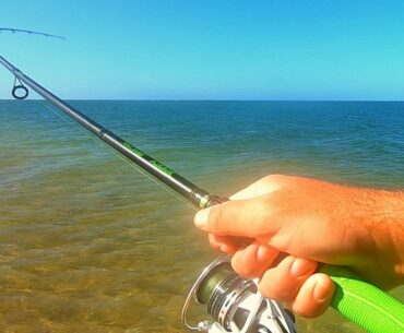 Fishing off an ISLAND in the OCEAN All Day!!   (Really Strong Fish)