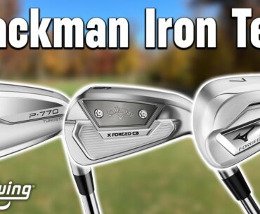 TaylorMade P770 vs. Callaway X-Forged CB vs. Mizuno JPX 921 Forged | Trackman Golf Irons Comparison