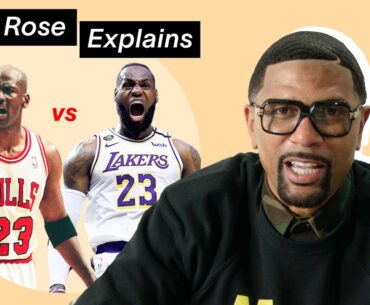 Jalen Rose on the 5 Categories That Make MJ the GOAT Over LeBron | Explain This | Esquire