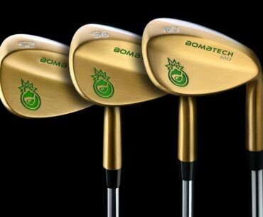 Limited Edition Gold BombTech 52 56 and 60 Wedge Set