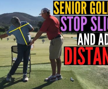 SENIOR GOLFERS:  Stop Coming Over the Top and Slicing!