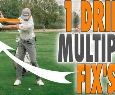 1 Simple Drill To Fix Multiple Backswing Faults