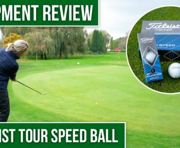 Is this ball actually FASTER!? | Golfalot Titleist Tour Speed Golf Ball Review