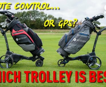 REMOTE CONTROL vs GPS... WHICH TROLLEY IS BETTER?