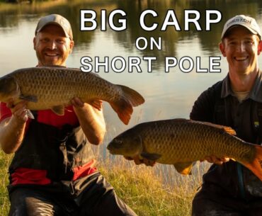 SHORT POLE FISHING FOR BIG CARP - ROB WOOTTON AND LEE KERRY | ANGLING ACADEMY EXTRACTS